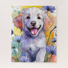 Niedliches Golden Retriever Puzzle
