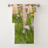 Niedliches goldener badhandtuch set (Insitu)