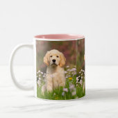 Niedliches goldener zweifarbige tasse (Links)