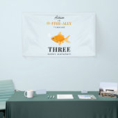 Niedliches Goldfish Kindergeburtstag Party Banner (Messeveranstaltung)