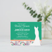 Niedliches Golf Balls & T-Shirts Muster Einladungspostkarte (Stehend Vorderseite)