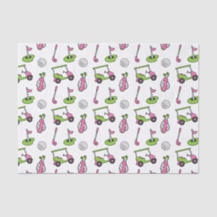 Niedliches Golf Tissue Paper Seidenpapier