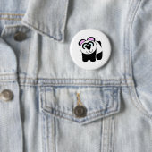 Niedliches Goofkins-Panda Button (Beispiel)