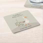 Niedliches Goose-Babypapier Untersetzer (angewinkelt)