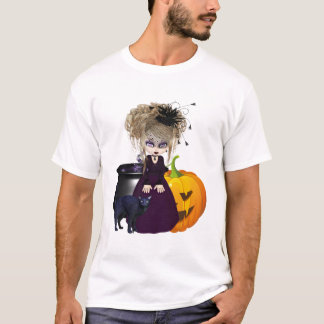 Niedliches gotisches Halloween T-Shirt