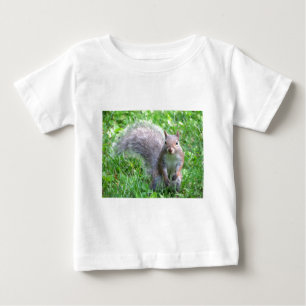 Niedliches graues Eichhörnchen Baby T-shirt