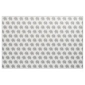 Niedliches graues Gewebe des Elefantmuster-Gewebes Stoff (Yard (91,4 cm))