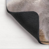 niedliches graues Kätzchen mousepad (Ecke)