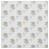 Niedliches graues und blaues stoff (Muster)