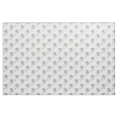 Niedliches graues und blaues stoff (Fat Quarter (45,7 x 55,9 cm))