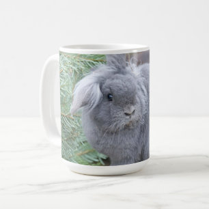 Niedliches Graukaninchen Kaffeetasse