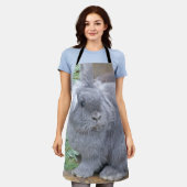 Niedliches Graukaninchen Schürze (Getragen)