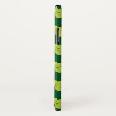 Niedliches Green Clover Pattern mit Extravagantem  Case-Mate iPhone Hülle (Hinten/Rechts)