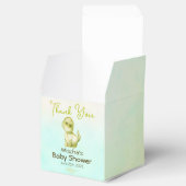 Niedliches Green Dinosaur Theme Kinderdusche Geschenkschachtel (Geöffnet)