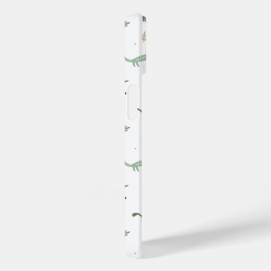 Niedliches Green Dinosaurier Muster Case-Mate iPhone Hülle (Rückseite / Rechts)