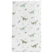 Niedliches Green Dinosaurier Muster Kleine Geschenktüte (Vorderseite)