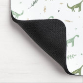 Niedliches Green Dinosaurier Muster Mousepad (Ecke)