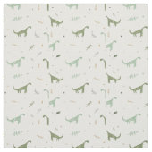 Niedliches Green Dinosaurier Muster Stoff (Muster)