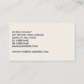 Niedliches Green Frankenstein Monster-Gesicht Hall Visitenkarte (Rückseite)