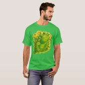 Niedliches Green Frog Artwork Painting Unisex T-Shirt (Vorne ganz)
