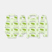 Niedliches Green Tree Frog Muster Name Age Birthda Geschenkschachtel (Ungefaltet)