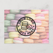 Niedliches Großbacken Postkarte (Vorderseite)