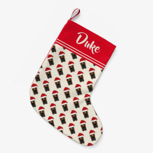 Niedliches großer Däne-Sankt-Muster - Kleiner Weihnachtsstrumpf