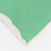 Niedliches großes Lama-Muster Fleecedecke (Ecke)