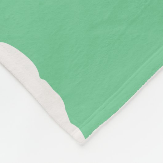 Niedliches großes Lama-Muster Fleecedecke (Ecke)