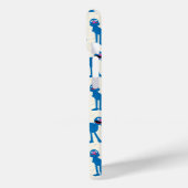 Niedliches Grover Muster Case-Mate iPhone Hülle (Rückseite / Links)