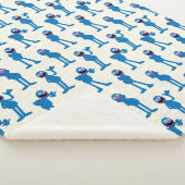 Niedliches Grover Muster Sherpadecke (3/4)