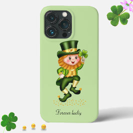 Niedliches Grün-Gnome auf Light Lime Green Case-Mate iPhone Hülle