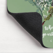 Niedliches Grüne Lady Bug Inspiration Adventure Zi Mousepad (Ecke)