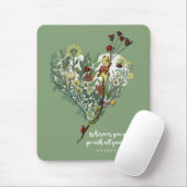 Niedliches Grüne Lady Bug Inspiration Adventure Zi Mousepad (Mit Mouse)