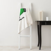 Niedliches grünes Kleinwagen Sherpadecke (Beispiel)