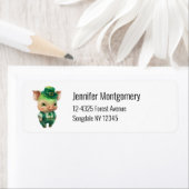 Niedliches grünes St. Patrick's Day Pig (Insitu)