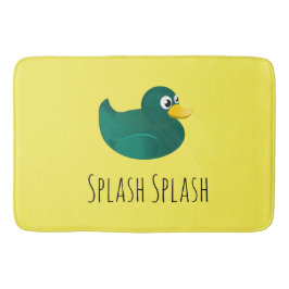 Niedliches Gummibad matt Badematte