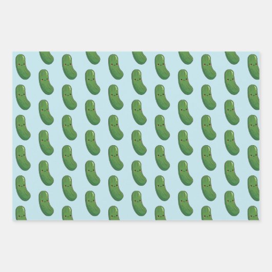 Niedliches Gurtband Geschenkpapier Set (Vorderseite 2)