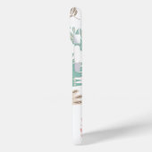 niedliches gürtelgebirgiges botanisches mit Monogr Case-Mate iPhone Hülle (Rückseite / Links)