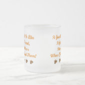 Niedliches gutes Buch ist ein guter Freund-T - Mattglastasse (Mittel)