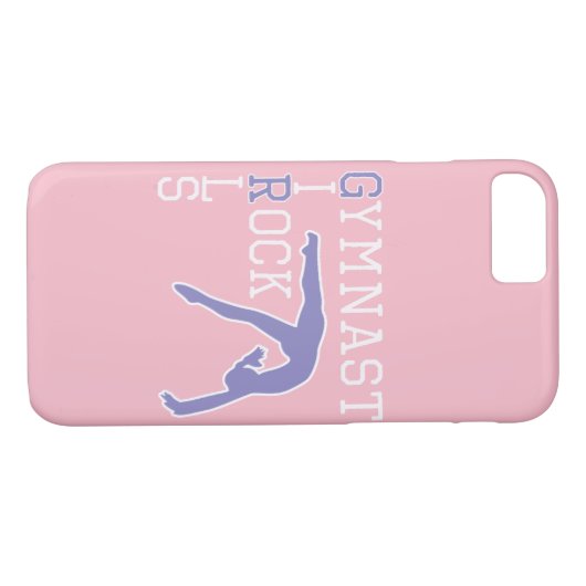 Niedliches Gymnastik-Mädchen-Felsen-Geschenk für Case-Mate iPhone Hülle (Rückseite (Horizontal))