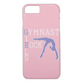 Niedliches Gymnastik-Mädchen-Felsen-Geschenk für Case-Mate iPhone Hülle (Rückseite)