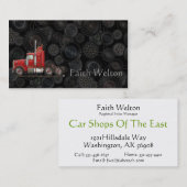 Niedliches Halb-Fahrerhaus Visitenkarte (Vorne/Hinten)