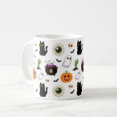 Niedliches Halbbild Kaffeetasse (Vorderseite Links)