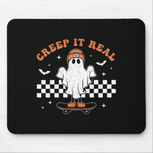 Niedliches Hallowee auf der Rennstrecke von Creep  Mousepad