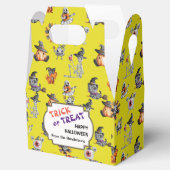 Niedliches Halloween-Allround-Design Geschenkschachtel (Geöffnet)