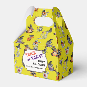 Niedliches Halloween-Allround-Design Geschenkschachtel