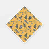 Niedliches Halloween-Allround-Design Napkins Serviette (Ecke)