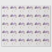 Niedliches Halloween Baby Ghost Geschenkpapier (Flach)