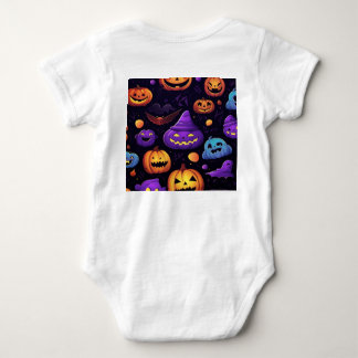 Niedliches Halloween Baby Strampler